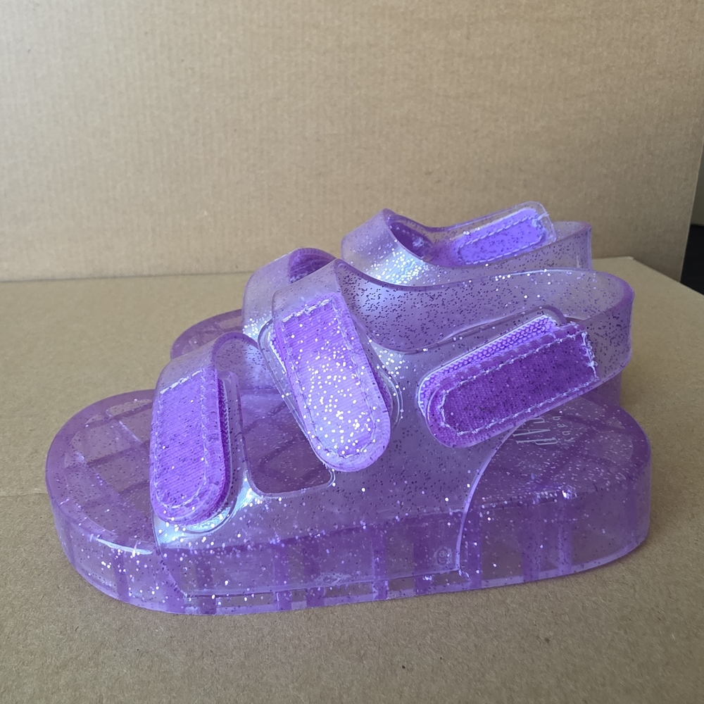 GAP Kids Sparkly Lavender Sandals